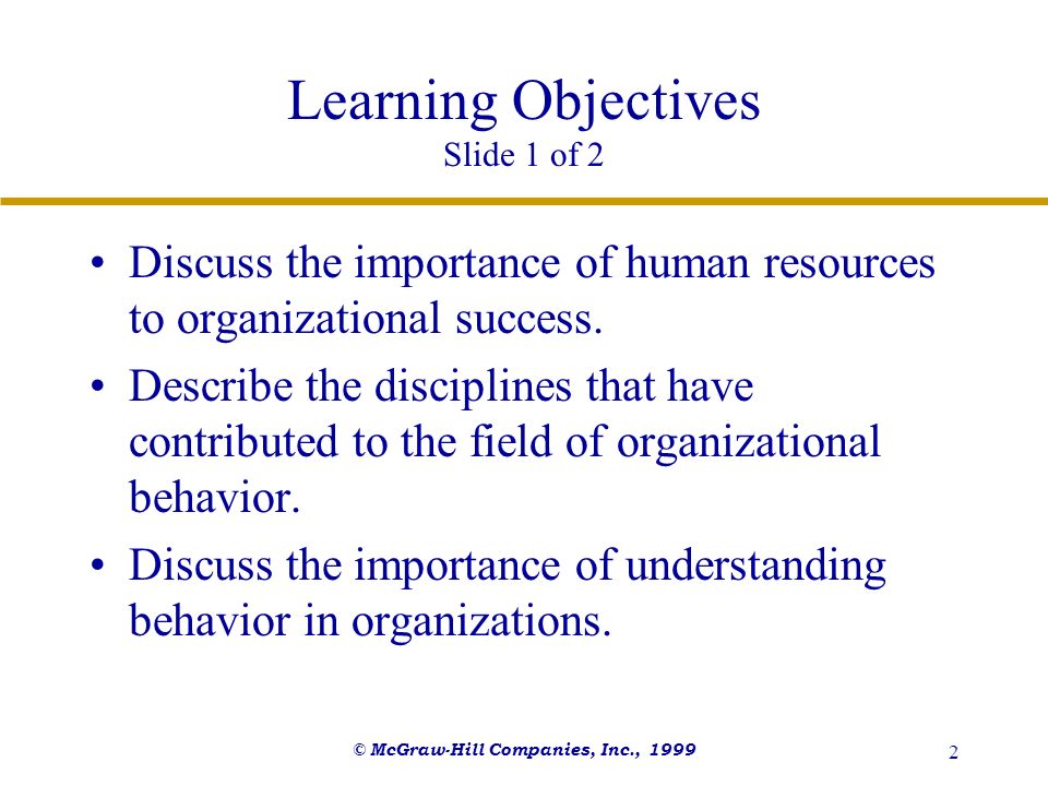 Why it is important for managers to have an understanding of organizational behavior?